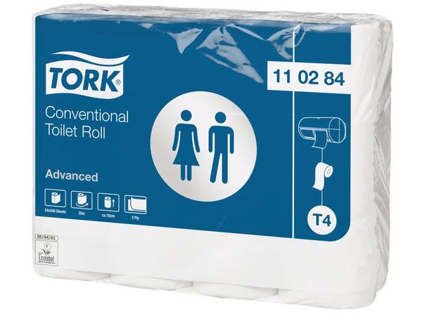 Toalettpapir TORK Advanced (24) 2-lags toalettpapir T4 Tork advanced 